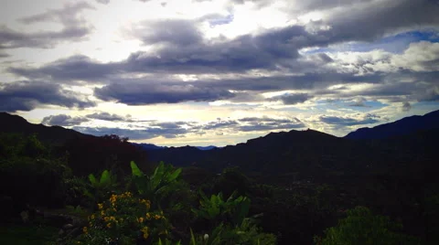 Clouds timelapse Ecuador Stock Footage 49471329