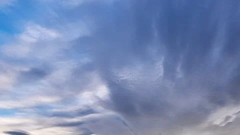 Clouds, timelapse, epic golden sky, sunset Stock-Footage 166272606