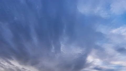 Clouds, timelapse, epic golden sky, sunset Stock-Footage 166272850