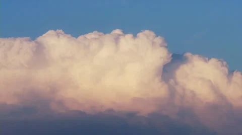 Clouds timelapse - evening 動画素材 38717790