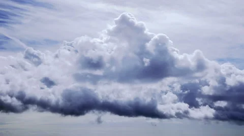Clouds timelapse Stock Footage 1065356