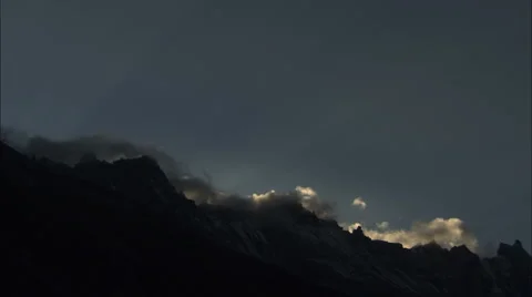 Clouds timelapse Stock Footage 2254430