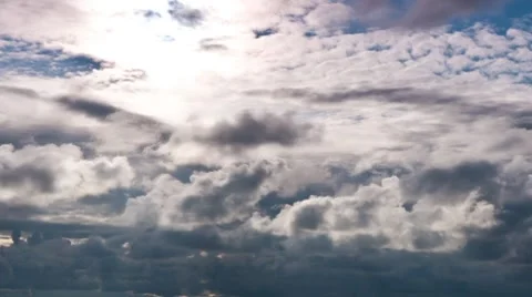 Clouds timelapse Stock Footage 8663409