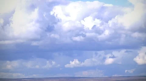 Clouds timelapse Stock Footage 8853894