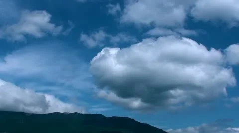 CLOUDS TIMELAPSE Vídeos de archivo 12393623