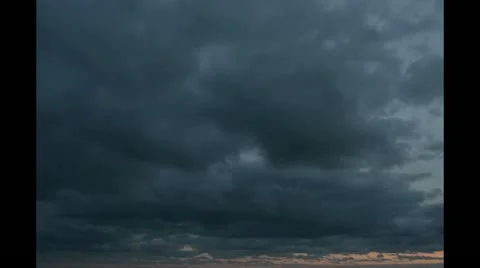 Clouds timelapse Stock Footage 12590878