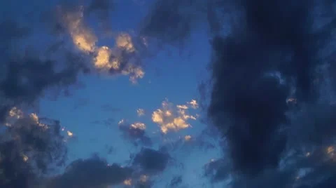 Clouds Timelapse Stock Footage 21234331