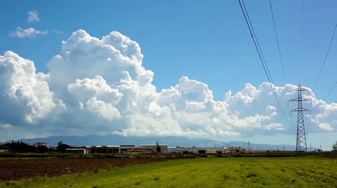Clouds timelapse Stock Footage 22532032