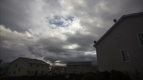 Clouds timelapse Stock Footage 33476368