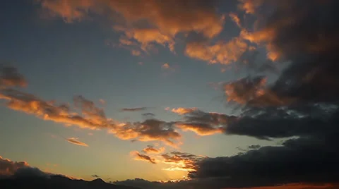 Clouds - Timelapse Stock Footage 35586739