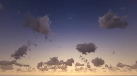 Clouds timelapse Stock Footage 46470459