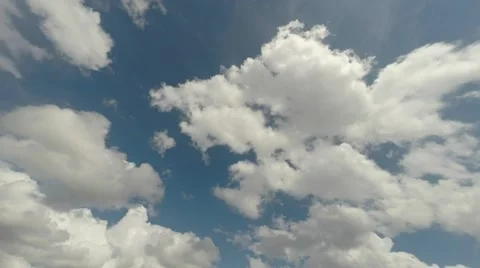 Clouds Timelapse Stock Footage 48381675