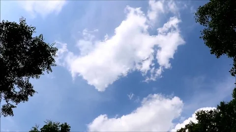 Clouds  timelapse Stockbeeldmateriaal 73375430