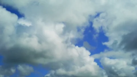 Clouds timelapse Stock Footage 78023355