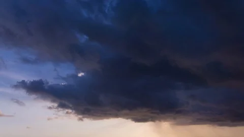 Clouds timelapse Stock Footage 97702033