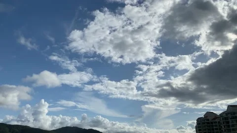 Clouds timelapse Stock Footage 134108731