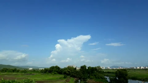 Clouds timelapse Video stock 134392395