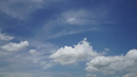 Clouds timelapse Stock Footage 135235442