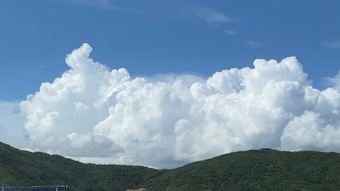 Clouds timelapse Stock Footage 136729980