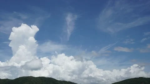 Clouds timelapse Stock Footage 137697466