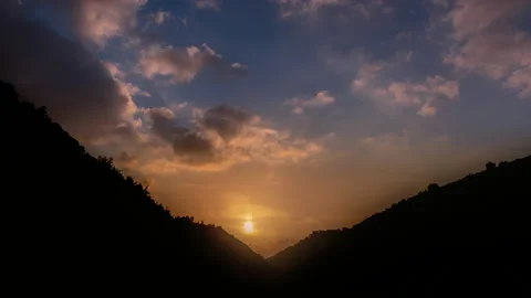 Clouds Timelapse Stock Footage 138128583