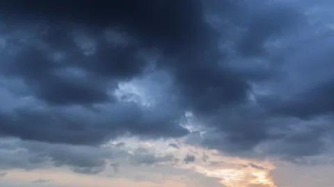 Clouds Timelapse Видео 138131280
