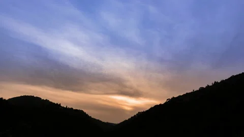 Clouds Timelapse Stock Footage 138131628