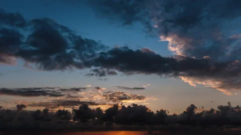 Clouds Timelapse Stock Footage 138135154