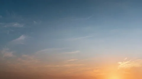 Clouds Timelapse Stock Footage 138138042