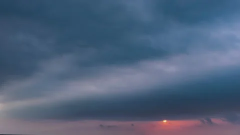 Clouds Timelapse Stock Footage 138161737