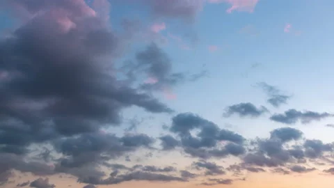 Clouds Timelapse Stock Footage 138182725