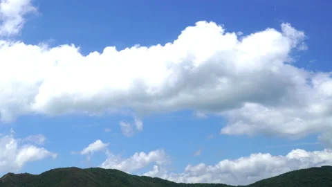 Clouds timelapse Stock Footage 153923357