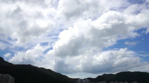 Clouds timelapse Stock Footage 153924399