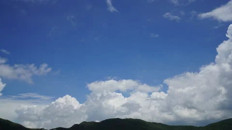 Clouds timelapse Stock Footage 155443536