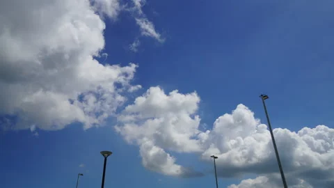 Clouds timelapse Stock Footage 157413768