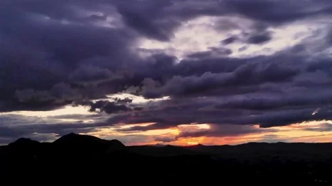 Clouds Timelapse 動画素材 198876086