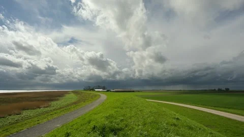 Clouds timelapse Stock Footage 289906328