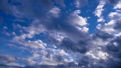 Clouds timelapse hd Stock Footage 296314559