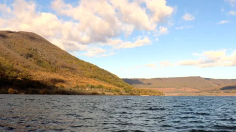 Clouds timelapse on the lake - 4K - ProRes Stock Footage 166526610