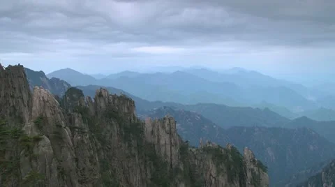 Clouds timelapse in mountains Stock-Footage 20593658