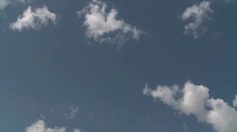 Clouds timelapse - over 3 minutes in length Stock Footage 8517050
