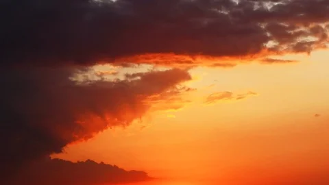 Clouds timelapse red clouds sunrise and clouds sun Stock Footage 117160419