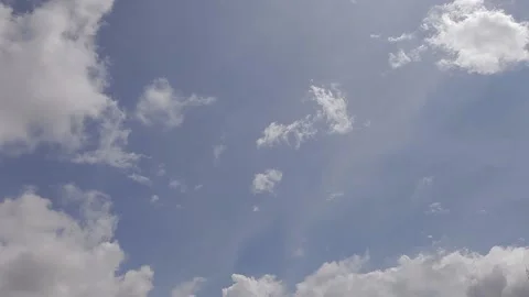 Clouds in timelapse in the sky of Brazil. Stock Footage 158571480
