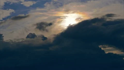 Clouds timelapse sky nature sun light weather Stock Footage 141526260