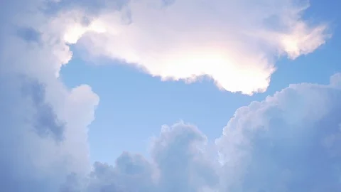 Clouds Timelapse - Storm - Moving Clouds in the Sky Stock Footage 106032306