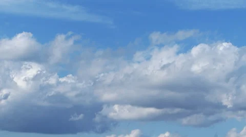 Clouds timelapse. Traveling clouds. Stock Footage 35616874