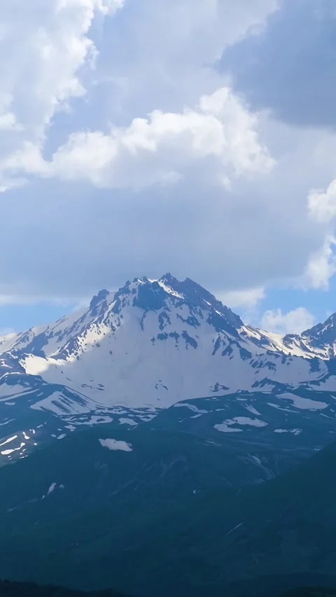 Clouds Timelapse Vertical Video Stock Footage 334873725