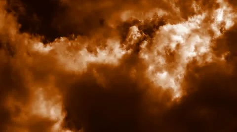Clouds toned Stock Footage 18348245