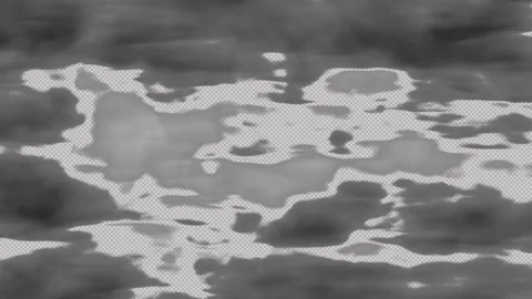 Clouds transparent video alfa channel Video stock 331492173