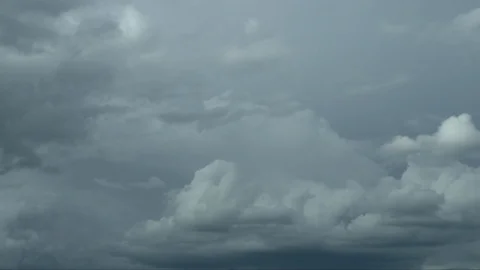Clouds turning from light to dark Video stock 98041425